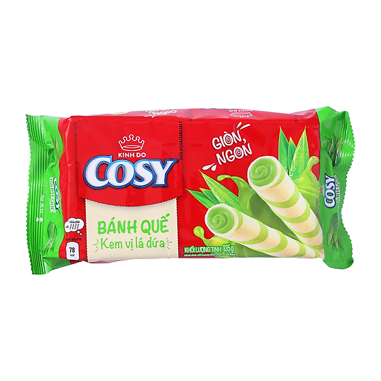 Bánh quế cosy vị dứa 135g - ảnh sản phẩm 1