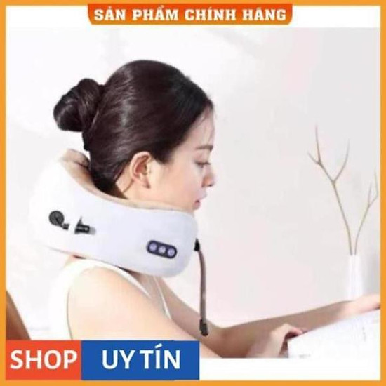 Gối massage vòng cổ chữ u 360 đa năng - hỗ trợ mát xa vùng cổ vai gáy - ảnh sản phẩm 6