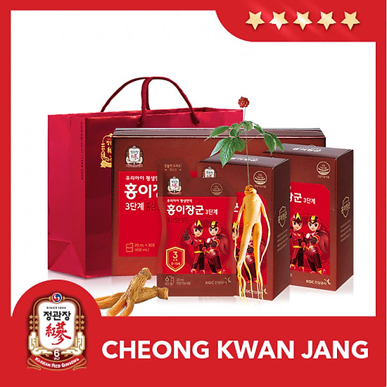 Hồng sâm cho trẻ em kgc cheong kwan jang giai đoạn 3 8-10 tuổi - ảnh sản phẩm 2