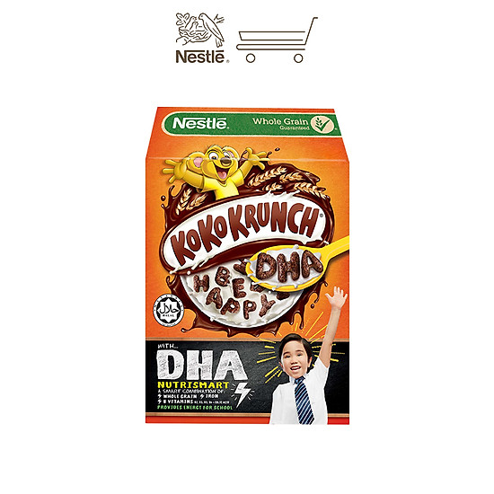 Ngũ cốc ăn sáng koko krunch dha vị socola bổ sung dha hộp 220g - ảnh sản phẩm 1