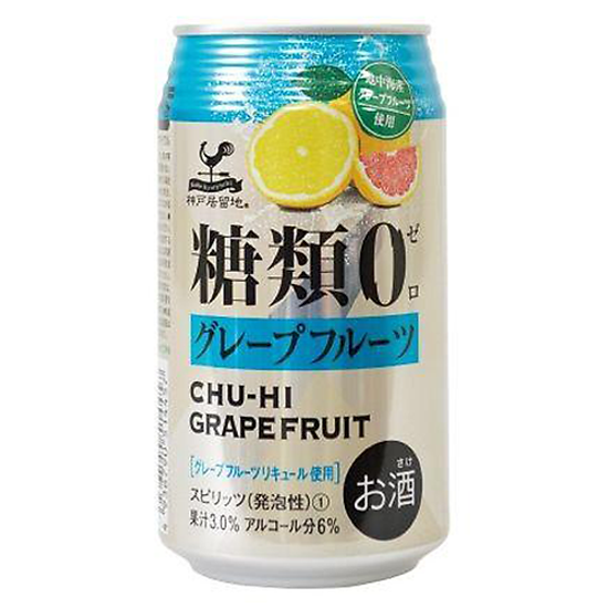 Nước chu-hi bưởi kobe kyoryuchi chu-hi grapefruit 350ml 24c t - ảnh sản phẩm 1