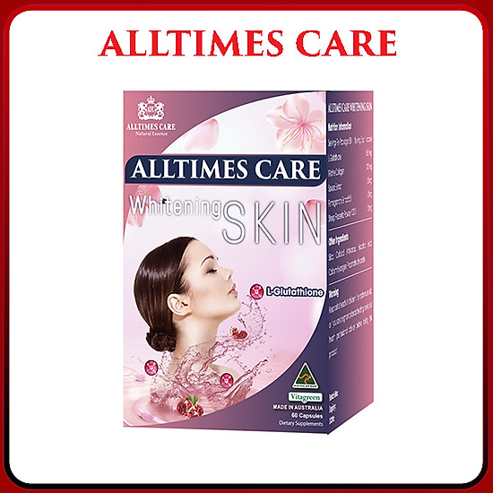 Viên uống trắng da alalltimes care whitening skin nhập khẩu 100% từ úc hộp - ảnh sản phẩm 2