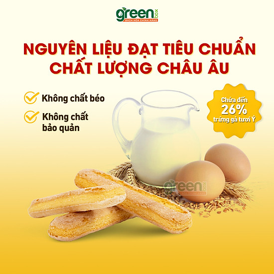 Hộp bánh ladyfinger truyền thống ý vicenzovo 400g - ảnh sản phẩm 2