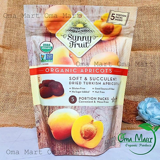 Mơ khô hữu cơ sunny fruit 250g - ảnh sản phẩm 2