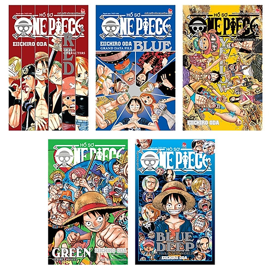 

Bộ Sách One Piece Databook (Bộ 5 Cuốn)