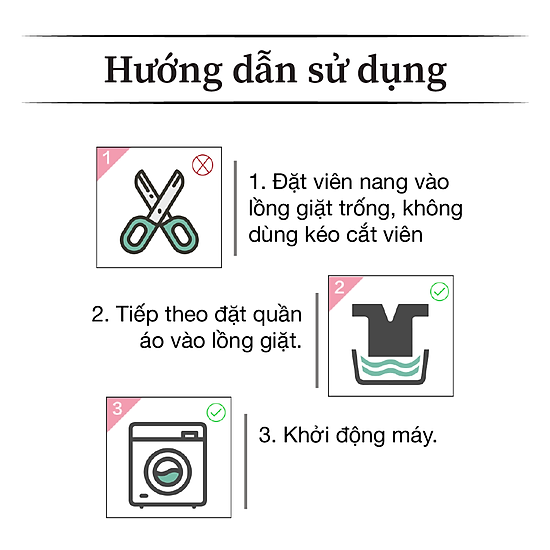 Combo 3 túi viên giặt xả tiện lợi arfum hương hoa công nghệ nhật bản 30 - ảnh sản phẩm 5