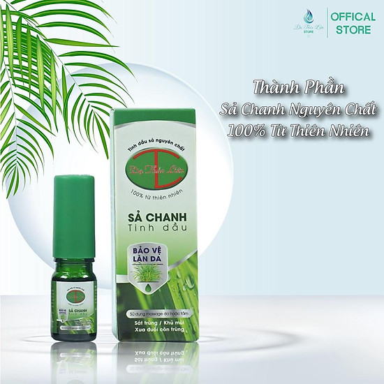 Tinh dầu sả chanh dạ thảo liên 5ml - ảnh sản phẩm 5