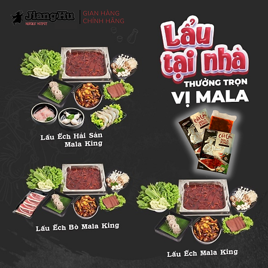 Cốt lẩu cay tê mala king jiang hu heroes s hotpot gói 150g - ảnh sản phẩm 4