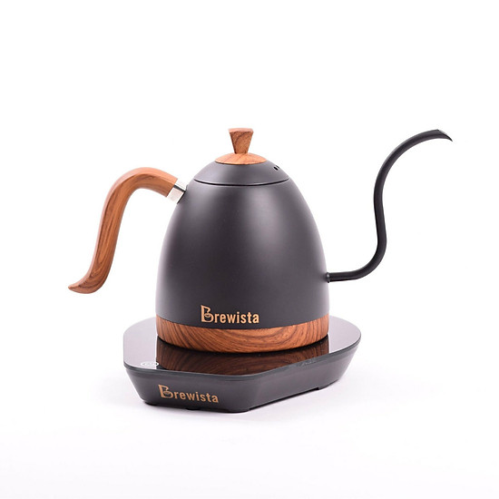 Ấm đun cảm ứng chuyên dụng rót cà phê kettle 600ml - đen nhám chính hãng - ảnh sản phẩm 2