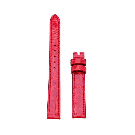 Dây Đồng Hồ Da Cá Sấu Size Nhỏ Huy Hoàng HT8230 - Đỏ 
