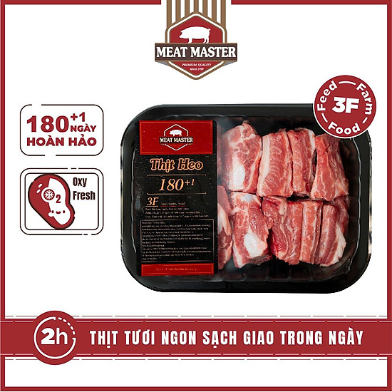 Hcm sườn heo non meat master  400 g  - giao nhanh - ảnh sản phẩm 1