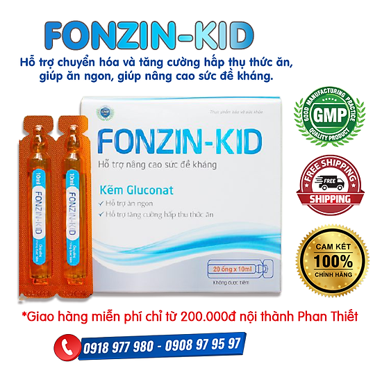 Fonzin-kid - hỗ trợ chuyển hóa và tăng cường hấp thụ thức ăn, giúp ăn ngon - ảnh sản phẩm 2