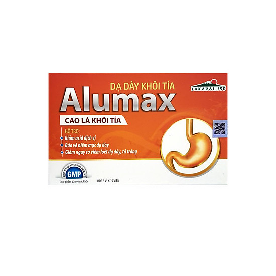 Viên uống dạ dày khôi tía alumax- hỗ trợ giảm acid dịch vị - ảnh sản phẩm 2