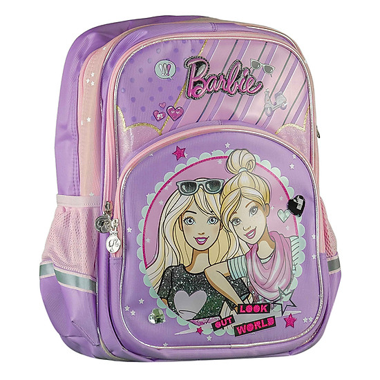 Balo học sinh tiểu học barbie bb0379b 28.5 x 21 x 40 cm - ảnh sản phẩm 3