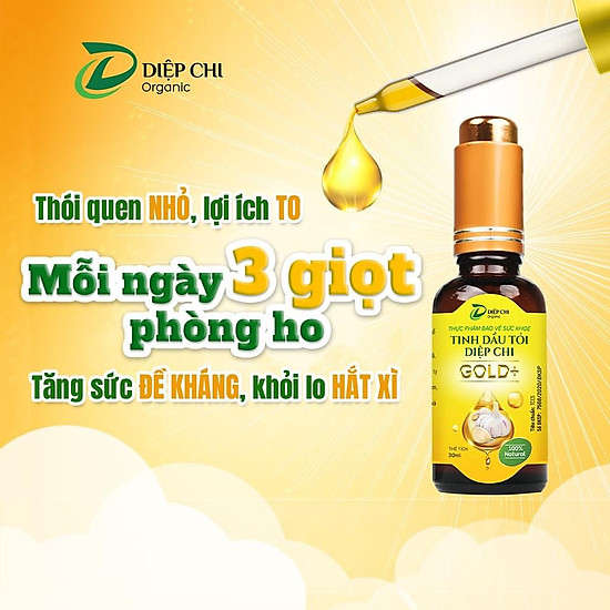 Dầu tỏi diệp chi gold+hàng chính hãng - ảnh sản phẩm 4