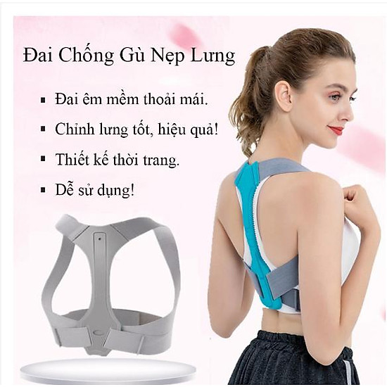 Đai chống gù lưng cho cả nam và nữ - nẹp nhựa - ảnh sản phẩm 10