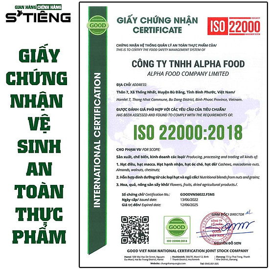 500gr hạt điều rang muối stieng bình phước loại 1 a+ nguyên hạt còn vỏ lụa - ảnh sản phẩm 8