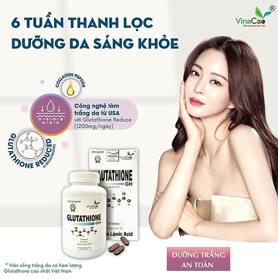 Viên uống trắng da glutathione collagen gh cải thiện làn da - ảnh sản phẩm 3