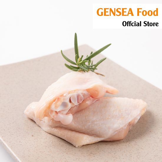 Cánh gà khúc giữa gensea food g5023chuẩn iso 22000 2018 cấp đông nhanh - ảnh sản phẩm 4