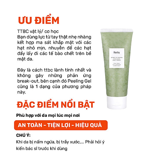 Mặt nạ tẩy tế bào chết huxley scrub mask sweet therapy 120g - ảnh sản phẩm 6