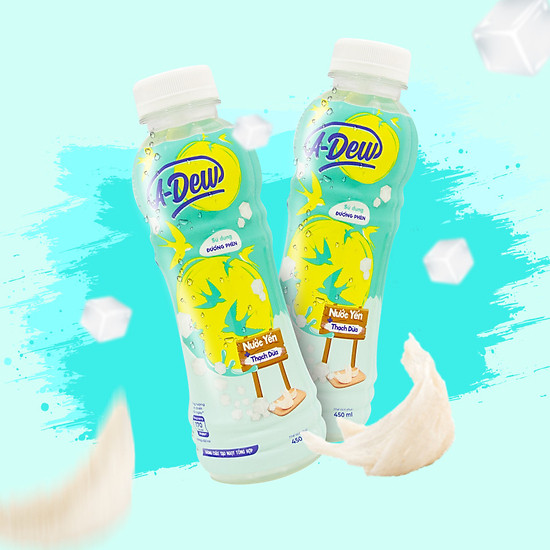 Nước yến - thạch dừa a-dew 450ml - thùng 24 chai - ảnh sản phẩm 5