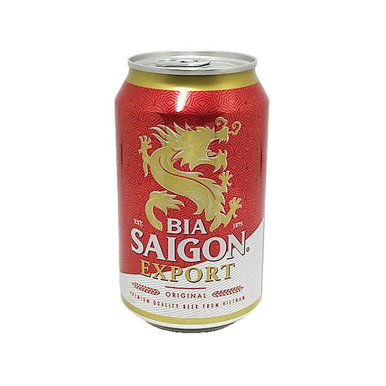 Bia sài gòn export lon 330ml - 8935012413345 - ảnh sản phẩm 1