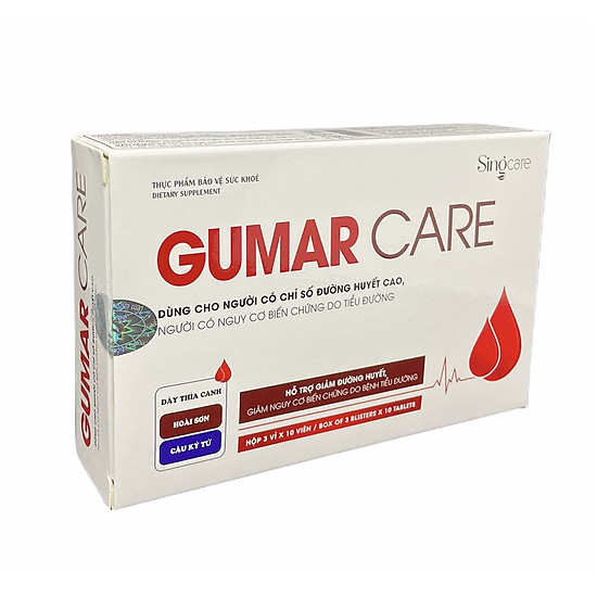 Thực phẩm bảo vệ sức khoẻ gumar care - hỗ trợ giảm đường huyết - ảnh sản phẩm 3