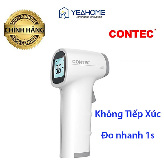 Nhiệt kế điện tử hồng ngoại đo trán contec tp500 - đo nhanh 1s - ảnh sản phẩm 1