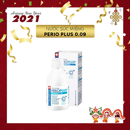 Nước súc miệng sát khuẩn curaprox perio plus - ảnh sản phẩm 1