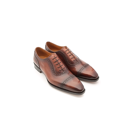 Giày Da Nam Cao Cấp Maple Oxford Patina 003 