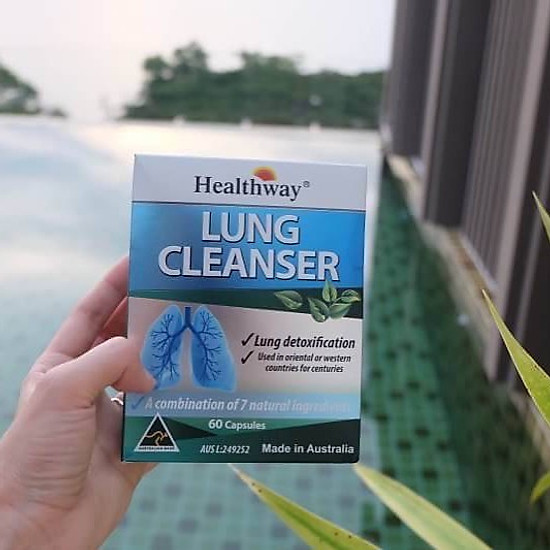 Thực phẩm chức năng thải độc phổi viên uống healthway lung cleanser 60 viên - ảnh sản phẩm 3