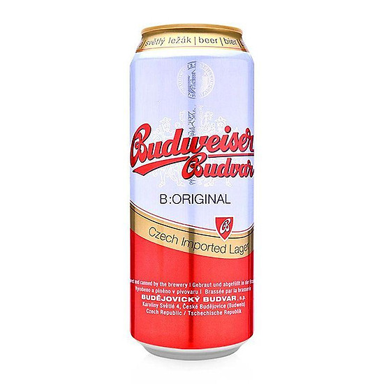 Bia budweiser budvar lon 500ml - 8594403310115 - ảnh sản phẩm 1