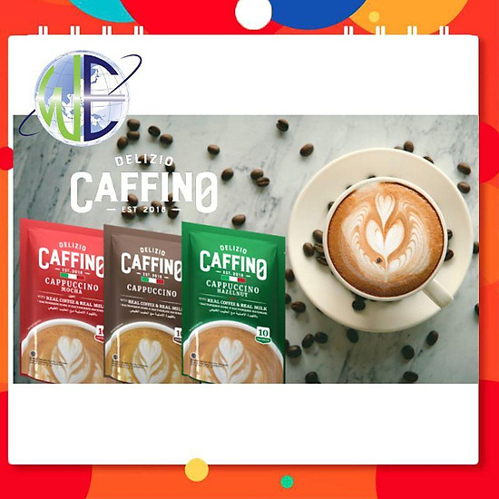 Cà phê caffino vị truyền thống, vị hạt phỉ, vị mocha 200g - ảnh sản phẩm 2