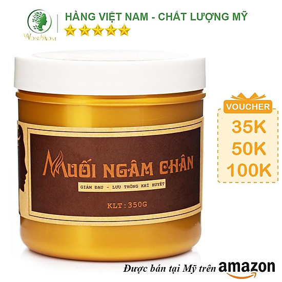 Muối ngâm chân thảo mộc giảm đau nhức, thư giãn cơ thể wonmom 350g - ảnh sản phẩm 1