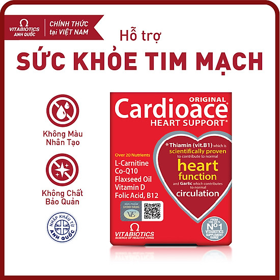 Thực phẩm bảo vệ sức khỏe cardioace - hỗ trợ sức khỏe tim mạch - ảnh sản phẩm 2