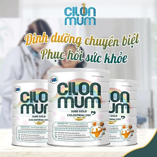 Sữa bột cilonmum sure gold colostrum 24h tốt cho tim mạch và huyết áp - ảnh sản phẩm 5