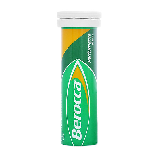 Viên sủi bổ sung vitamin và khoáng chất berocca performance hương xoài - ảnh sản phẩm 2