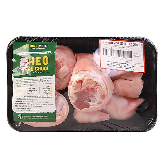 Móng giò heo ăn chuối bapi meat 450-500g - 2280020000008 - ảnh sản phẩm 1