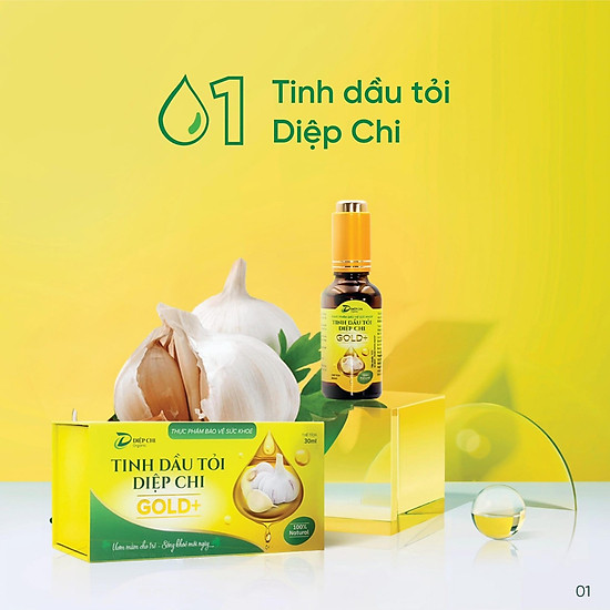 Dầu tỏi diệp chi gold+hàng chính hãng - ảnh sản phẩm 1