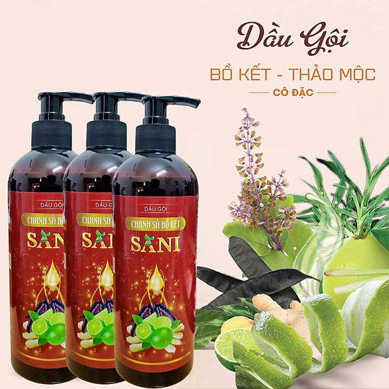 Dầu gội xả 3 trong 1 sả chanh ,bồ kết - bưởi cô đặc - ảnh sản phẩm 4