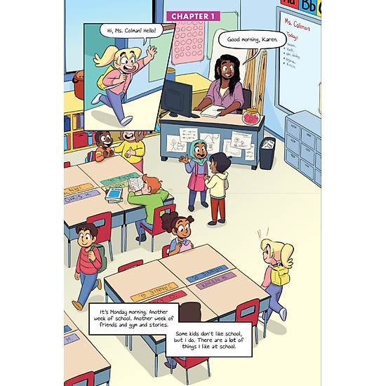 Baby-sitters little sister 5 karen s school picture a graphic novel - ảnh sản phẩm 6