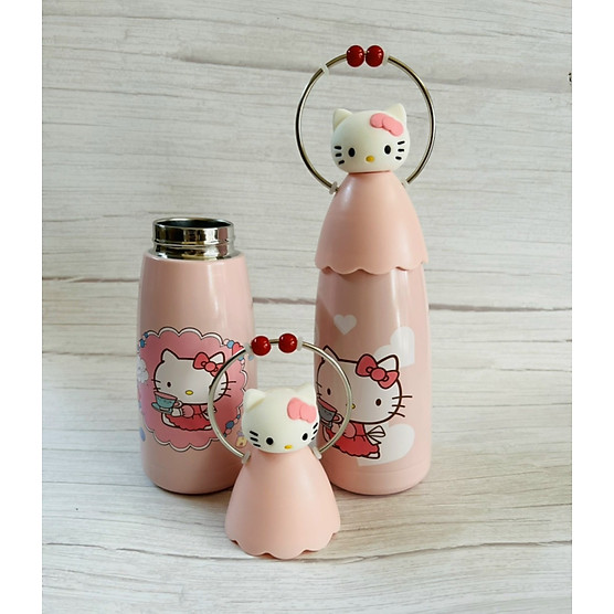 Bình giữ nhiệt hello kitty độc lạ 350ml 2