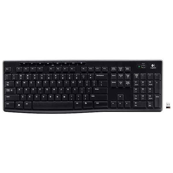 Bàn Phím Không Dây Logitech K270 – Hàng Chính Hãng