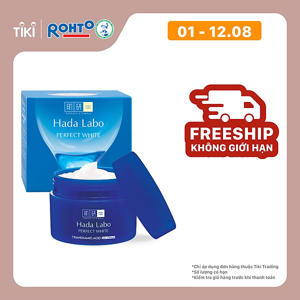 Gel dưỡng trắng Hada Labo PERFECT WHITE TRANEXAMIC ACID Gel Cream (50g)