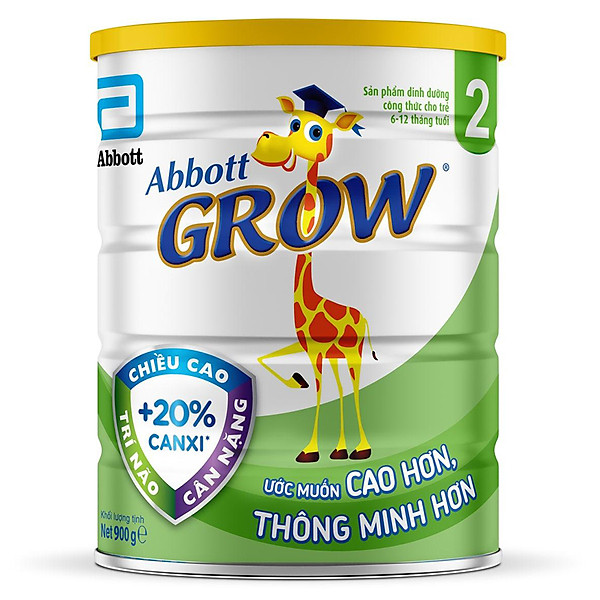 Sữa Bột Abbott Grow 2 900G