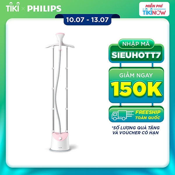 Bàn ủi hơi nước đứng Philips GC485/49 – Hàng Chính Hãng