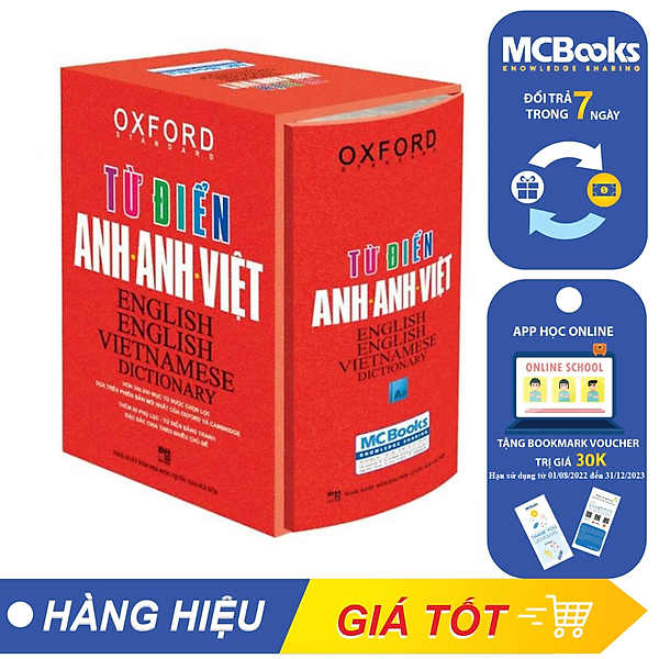Từ điển Oxford Anh Anh Việt ( Bìa cứng ) – TKBooks