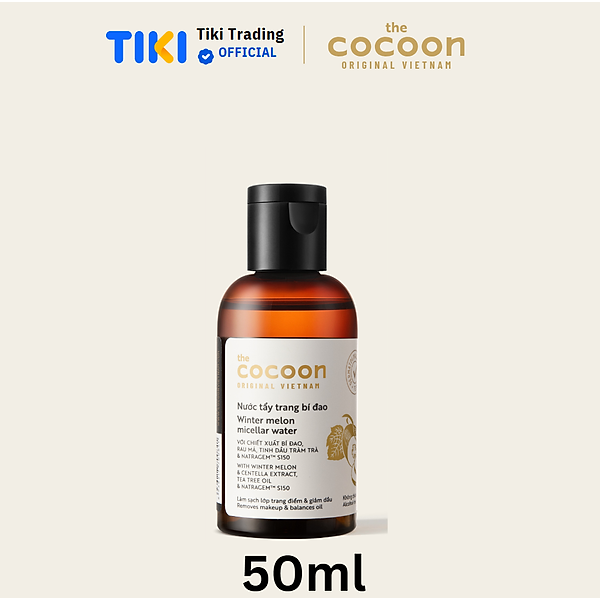 Nước tẩy trang bí đao Cocoon 50ml
