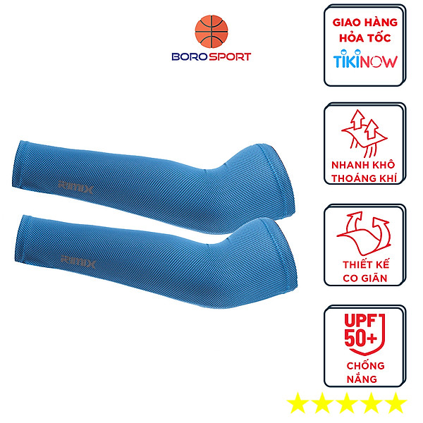 Găng Tay Bao Tay Ống Chống Nắng Cao Cấp RMIX Cho Nam Và Nữ Chất Liệu Polyester Chống Nắng, Tia UV, Sợi Vải Thoáng Khí - Hàng chính hãng BORO SPORT