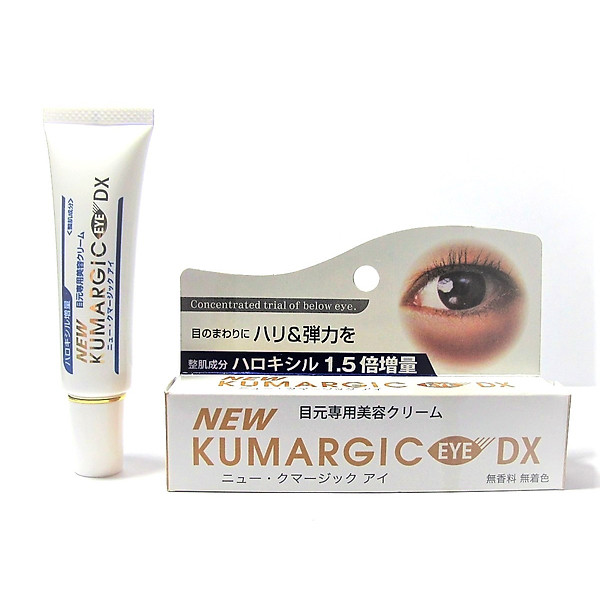 Kem Chống Thâm Quầng, Bọng Mắt, Nếp Nhăn Vùng Mắt New Kumargic Eye Dx 20G Nhật Bản